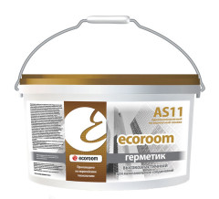 Герметик Ecoroom as 11 высокоэластичный для межпанельных соединений  