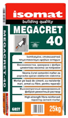 Megacret 40 высокопрочный армированный ремонтный состав для швов (Мегакрет 40)